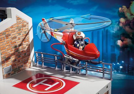 Παιχνιδολαμπάδα Playmobil City Action Μεγάλος Πυροσβεστικός Σταθμός για 4+ Ετών (9462) - Image 3