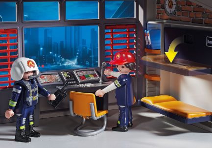 Παιχνιδολαμπάδα Playmobil City Action Μεγάλος Πυροσβεστικός Σταθμός για 4+ Ετών (9462) - Image 7