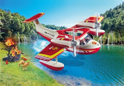 Playmobil Action Heroes Πυροσβεστικό Υδροπλάνο για 4-10 ετών (71463) - Image 3