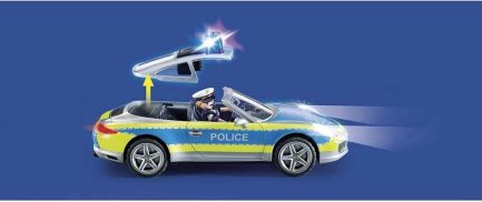 Παιχνιδολαμπάδα Playmobil Porsche 911 Carrera 4S Police για 4 ετών (70066) - Image 3