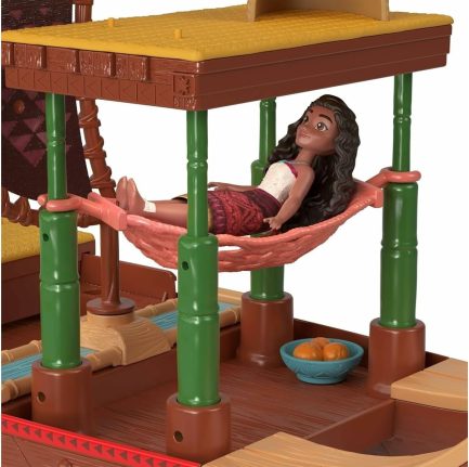 Mattel Disney Βαϊάνα Mini Κούκλες Βαϊάνα & Καράβι (JBT78) - Image 3