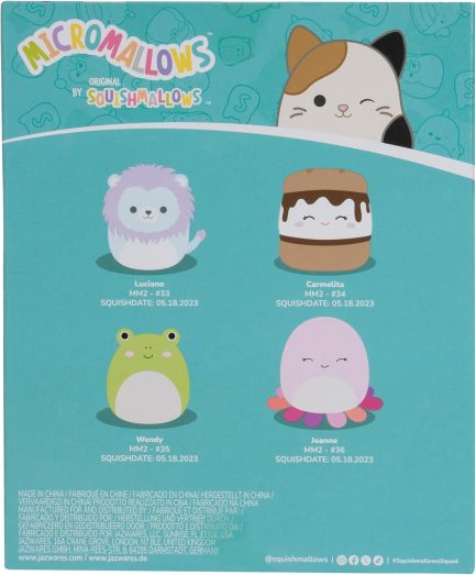 Squishmallows Original Micromallows 4-Pack (6CM) (SQMM0005) - Image 6
