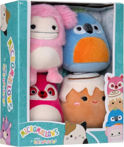 Squishmallows Original Micromallows 4-Pack (6CM) (SQMM0006) - Image 3