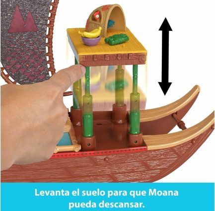 Mattel Disney Βαϊάνα Mini Κούκλες Βαϊάνα & Καράβι (JBT78) - Image 4