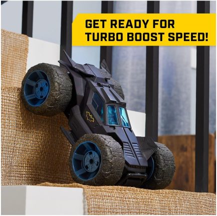 Παιχνιδολαμπάδα Spin Master DC: Batman - Stunt Force Batmobile R/C Vehicle (6066871) - Image 4