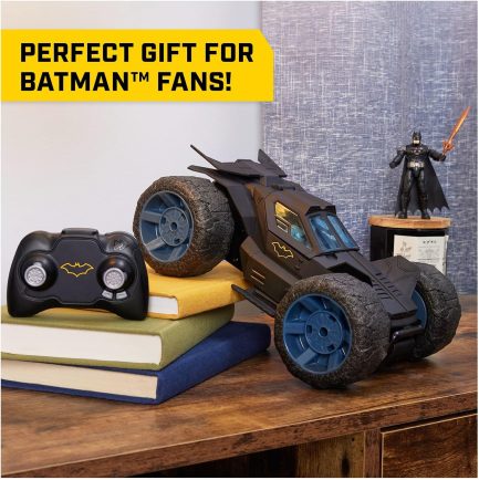 Παιχνιδολαμπάδα Spin Master DC: Batman - Stunt Force Batmobile R/C Vehicle (6066871) - Image 6