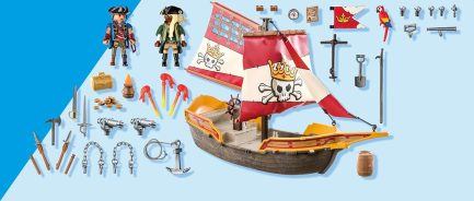 Playmobil Πειρατική Γαλέρα "Ο Βασιλιάς των Πειρατών" (71418) - Image 7