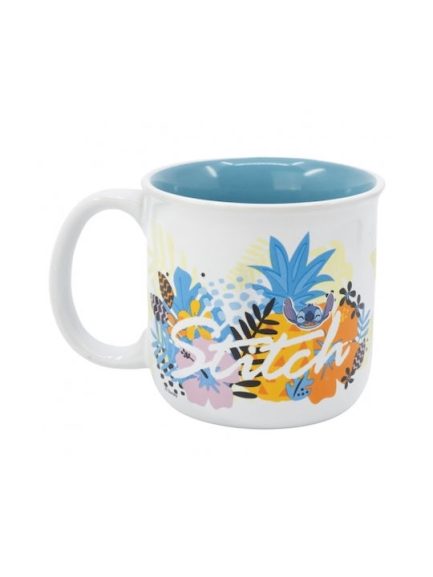Stor Disney: Stitch Palms - Ceramic Breakfast Mug in Gift Box (400ml) (01366) - Image 4