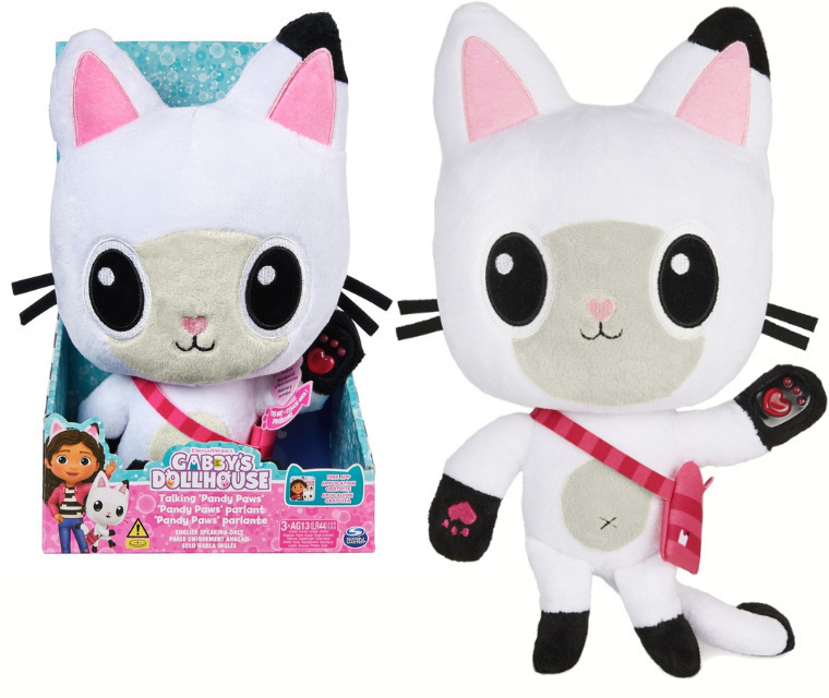 Spin Master Λούτρινο Γατάκι Talking Pandy Paws για 4+ Ετών 33 εκ. (6061679)