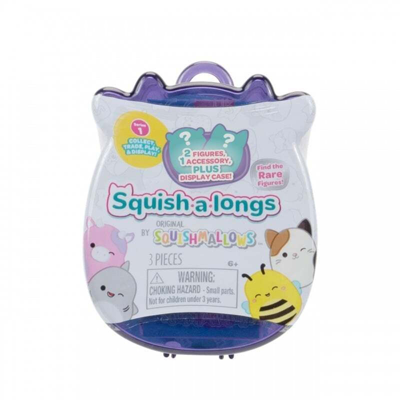 Jazwares Squish-A-Longs - Blind Κάψουλα Με 2Τμχ Φιγούρες Διάφορα Σχέδια - 1 τμχ (JWSL0052-SQAL0042)