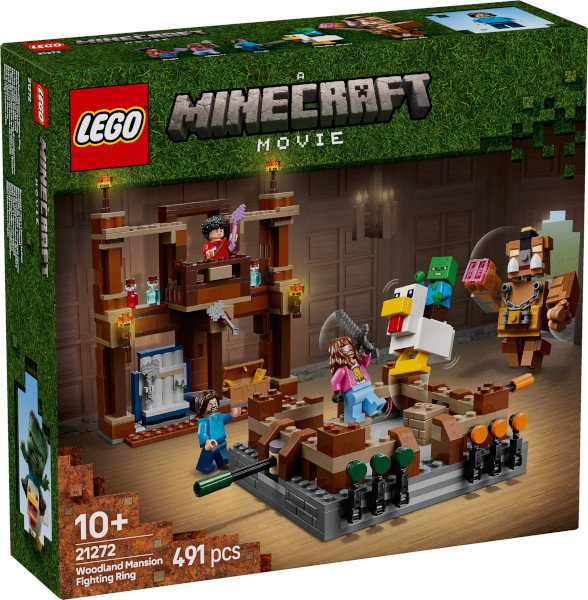 LEGO®Minecraft Woodland Mansion Fighting Ring για 10+ Ετών 491τμχ (21272)
