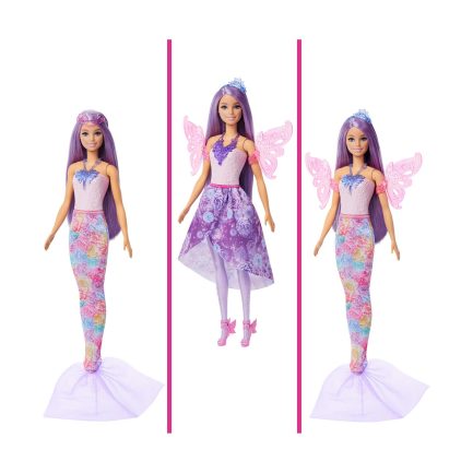 Παιχνιδολαμπάδα Mattel Barbie: Fashion Fantasy - Doll (JCP74) - Image 4