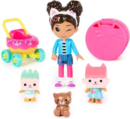 Παιχνιδολαμπάδα Spin Master Gabby's Dollhouse: Cat-Errific Celebration - 'Gabby's' Kitty Care Figure Set (6069425) - Image 2