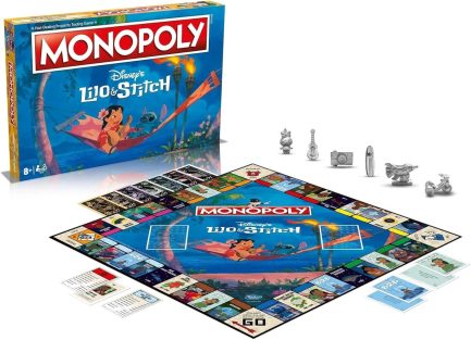 Παιχνιδολαμπάδα Winning Moves Disney: Monopoly - Lilo & Stitch Board Game (English Language) (WM02869-EN1 - Image 2