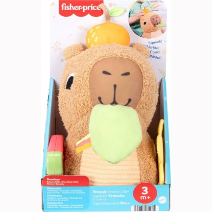 Παιχνιδολαμπάδα Fisher Price® - Snuggly Snacky Capy (HYR54) - Image 2