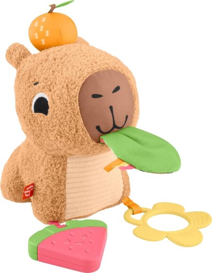 Παιχνιδολαμπάδα Fisher Price® - Snuggly Snacky Capy (HYR54) - Image 3
