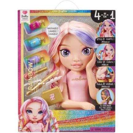 Παιχνιδολαμπάδα MGA Rainbow High: Styling Head - Bella Parker (120889) - Image 2