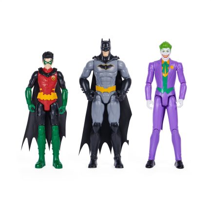 Παιχνιδολαμπάδα Spin Master DC: Batman - Batman & Robin VS. The Joker 12Inch Figures Set (6064967) - Image 2