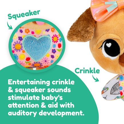 Lamaze Lovely Ο Σκύλος Κρεμαστό Παιχνίδι για Νεογέννητα (LC27496) - Image 2