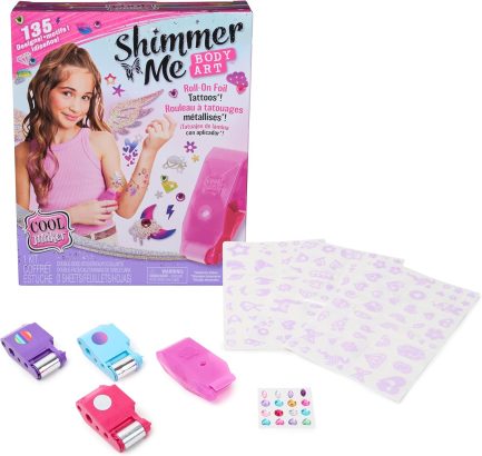 Παιχνιδολαμπάδα Spin Master Cool Maker: Shimmer Me - Body Art (6071786) - Image 12