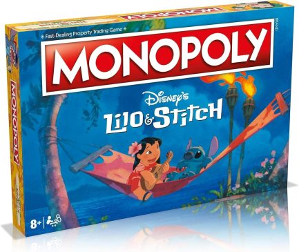 Παιχνιδολαμπάδα Winning Moves Disney: Monopoly - Lilo & Stitch Board Game (English Language) (WM02869-EN1 - Image 3