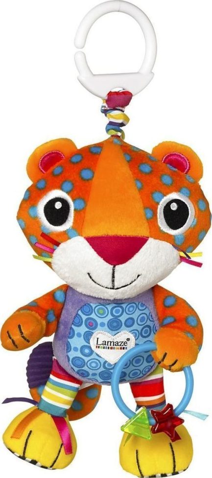 Lamaze Percival Ο τίγρης Κρεμαστό Παιχνίδι Κούνιας και Καροτσιού Play & Grow Purring Percival για Νεογέννητα (LC27563) - Image 2