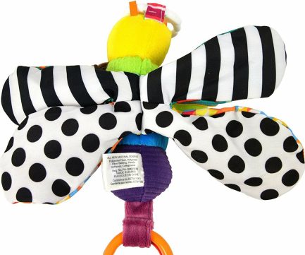 Lamaze Freddie η πυγολαμπίδα Κρεμαστό Βρεφικό Παιχνίδι Καροτσιού / Κούνιας με Μασητικό (LC27024) - Image 3