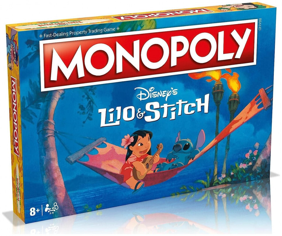 Winning Moves Disney: Monopoly - Lilo & Stitch Board Game (English Language) (WM02869-EN1