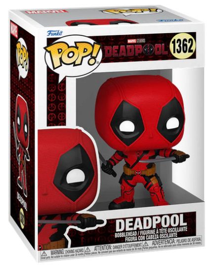 Funko Pop! Marvel: Deadpool - Deadpool #1362 Bobble-Head Vinyl Figure - Image 2