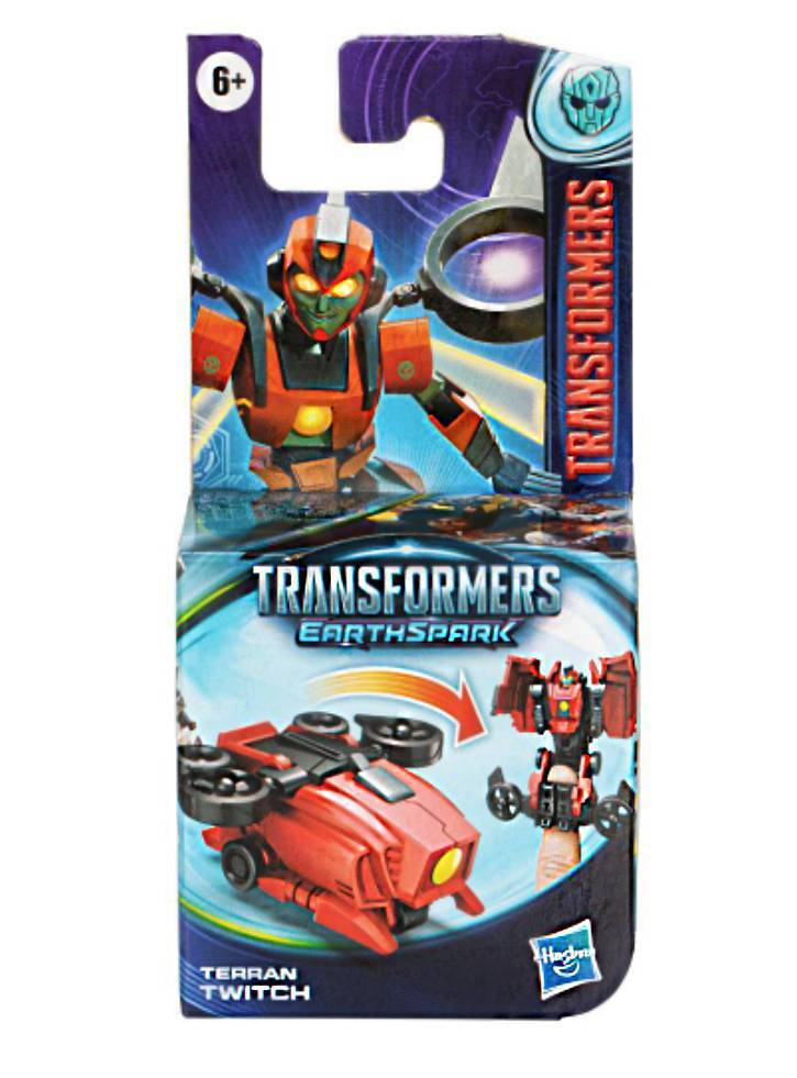 Hasbro Transformers: Earthspark Tacticon - Terran Twitch Action Figure (F8659)