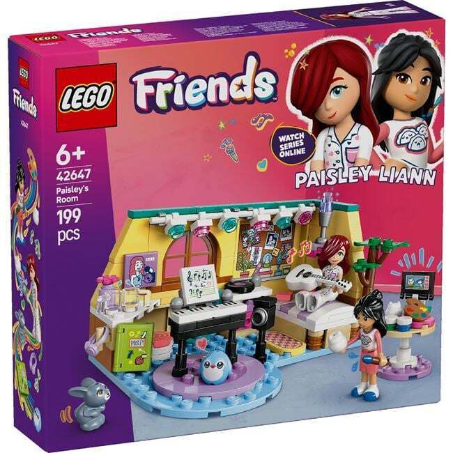 LEGO®Friends Paisley's Room για 6+ Ετών 199τμχ (42647)