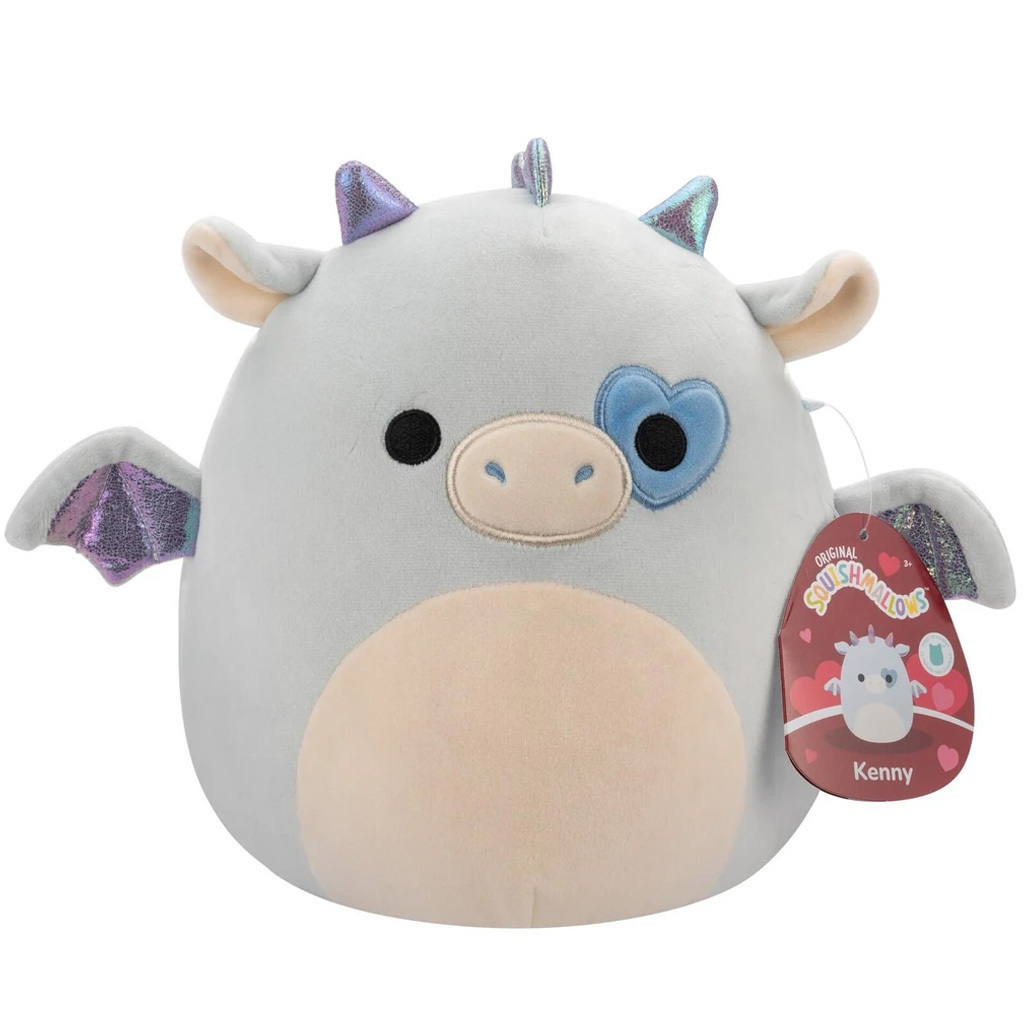 Jazwares Λούτρινο Squishmallows Kenny The Dragon 30.5cm- (JWSQ1359/SQVA01362)