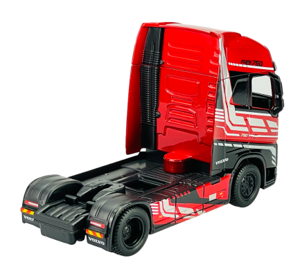 Bburago Street Fire Haulers Custom Cabs Scania 770s Φορτηγό Black για 3+ Ετών (18-32207) - Image 4