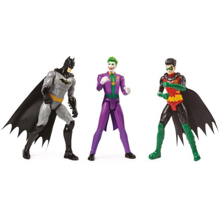 Παιχνιδολαμπάδα Spin Master DC: Batman - Batman & Robin VS. The Joker 12Inch Figures Set (6064967) - Image 3