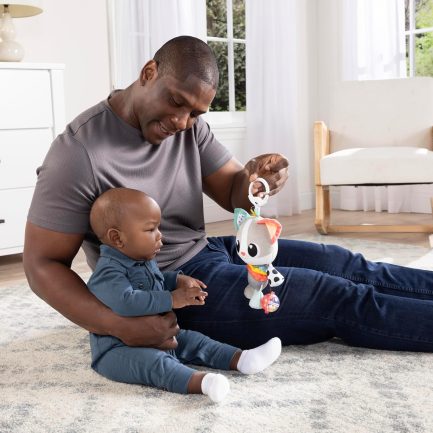 Lamaze Mille η Γάτα Κρεμαστό Παιχνίδι Κούνιας και Καροτσιού για Νεογέννητα (LC27590) - Image 4