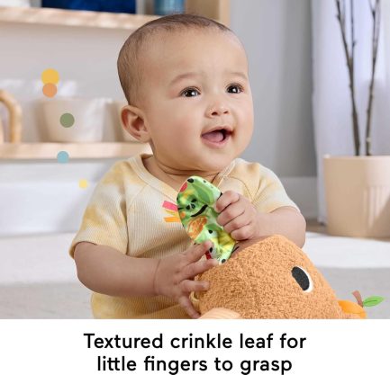Παιχνιδολαμπάδα Fisher Price® - Snuggly Snacky Capy (HYR54) - Image 7
