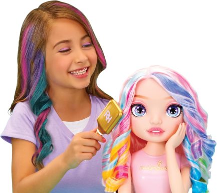 Παιχνιδολαμπάδα MGA Rainbow High: Styling Head - Bella Parker (120889) - Image 13