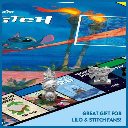 Παιχνιδολαμπάδα Winning Moves Disney: Monopoly - Lilo & Stitch Board Game (English Language) (WM02869-EN1 - Image 7
