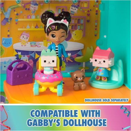 Παιχνιδολαμπάδα Spin Master Gabby's Dollhouse: Cat-Errific Celebration - 'Gabby's' Kitty Care Figure Set (6069425) - Image 7