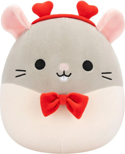 Λούτρινο Squishmallows Valentines Rusty Ο Αρουραίος 19cm  JWSQ1312/SQVA01317