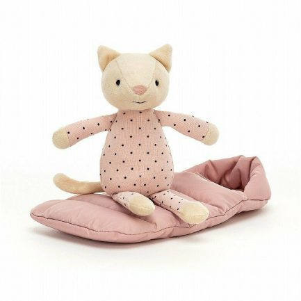 Jellycat Λούτρινο Snuggler Cat 23 εκ. (JC-SBS6C) (Με Δώρο Λαμπάδα) - Image 3