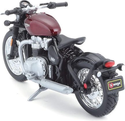Bburago Μοτοσυκλέτα Triumph Bonneville Bobber για 3+ Ετών 1/18 (18-51000) - Image 3