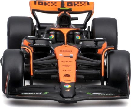 Bburago 1:43 2024 F1 Miami GP McLaren MCL38 #4 Lando Norris Model Car IN BOX (18-38214) - Image 3