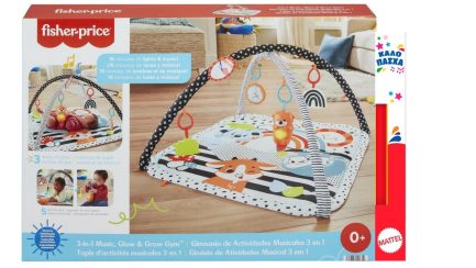 Παιχνιδολαμπάδα Fisher-Price Μουσικό Γυμναστήριο 3 Σε 1 (HBP41)