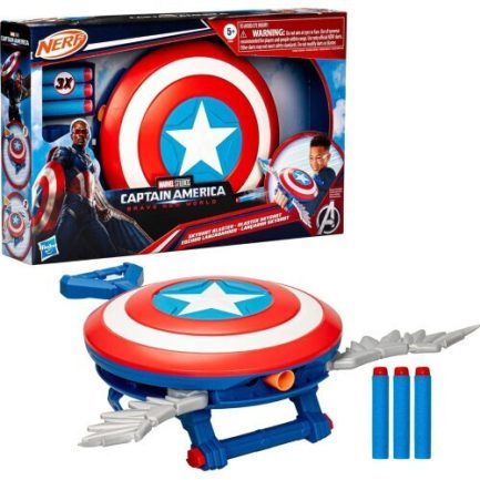 Παιχνιδολαμπάδα Hasbro Captain America: Brave New World - Skyshot Blaster Role Play (F9302) - Image 2