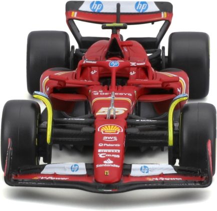 Bburago 1/43 - SF-24 for Scuderia Ferrari F1 Team SF24 Signature F1 GP 2024 Collection - #55 Carlos Sainz - Scale 1:43 (18-36844) - Image 5