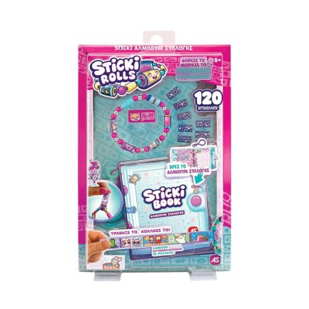 AS Sticki Rolls - Βραχιολάκι με Αυτοκόλλητα Stickers & Άλμπουμ Συλλογής (1863-20000) - Image 3