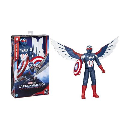 Hasbro Captain America: Brave New World - Titan Heroes Captain America Deluxe Titan Figure (F9301) - Image 2