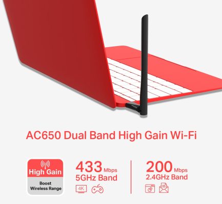Mercusys MU6H v1 Ασύρματος USB Αντάπτορας Δικτύου 650Mbps, 2.4/5GHz - Image 4