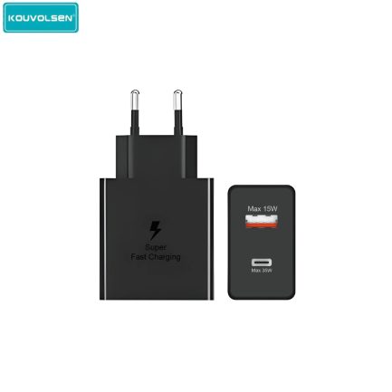 Kouvolsen Φορτιστής Χωρίς Καλώδιο με Θύρα USB-A και Θύρα USB-C 35W (CX-188) - Image 2